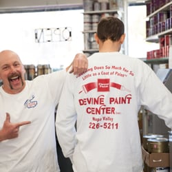 Devine Paint Center - "Nothing does so much for so little as a fresh coat of paint." At Devine Paint Center, Inc. Photo: Christophe Genty Photography