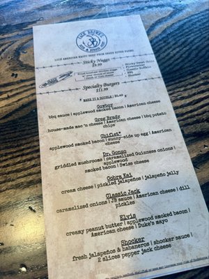 Menu photo 2 Jack Brown's Charlotte, NC