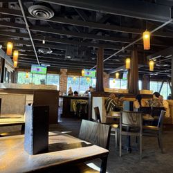 Give you the dining room, looking at the bar at the hood supply company