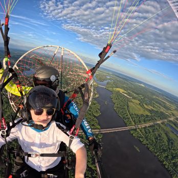Compass AirSports - Paragliding over Portage with Compass Airsports! - Paragliding Near Me