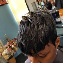 Compliments by A Myles - #compliments  textured  cut
