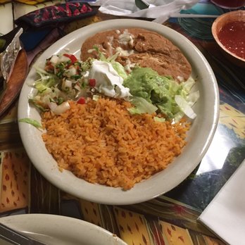Los Patios - Rice and beans plate - Mexican Near Me - Indianapolis, Indiana