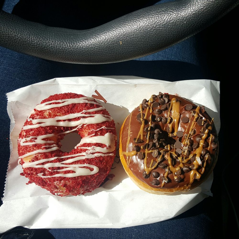 Bakers Donuts - Red velvet and chocolate chip cookie - Donuts Near Me - Sacramento, California Bakers Donuts - Red velvet and chocolate chip cookie - Donuts Near Me - Sacramento, California