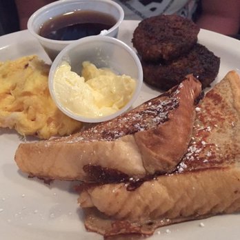 Waldo Cafe - French Toast, Scrambled Eggs & Sausage (Platter) - Breakfast & Brunch Near Me - Kansas City, Missouri Waldo Cafe - French Toast, Scrambled Eggs & Sausage (Platter) - Breakfast & Brunch Near Me - Kansas City, Missouri