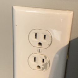 Carolina Painting and Pressure Cleaning - More paint on another outlet
