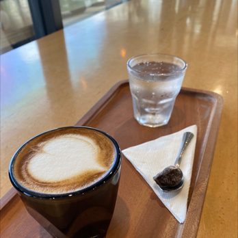 Palace Coffee - Oat cortado.. delivered with chicken covered cherry and H2O - Coffee & Tea Near Me - Amarillo, Texas Palace Coffee - Oat cortado.. delivered with chicken covered cherry and H2O - Coffee & Tea Near Me - Amarillo, Texas