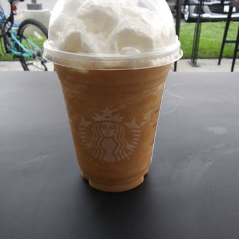 Starbucks - Pumpkin spice Frappuccino they forgot to top it off with cinnamon just like the other Starbucks did. - Coffee & Tea Near Me - Colton, California Starbucks - Pumpkin spice Frappuccino they forgot to top it off with cinnamon just like the other Starbucks did. - Coffee & Tea Near Me - Colton, California