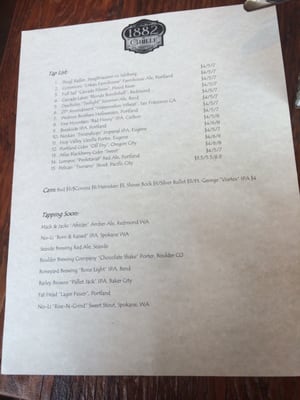 Menu photo 5 1882 Grille McMinnville, OR Menu photo 5 1882 Grille McMinnville, OR