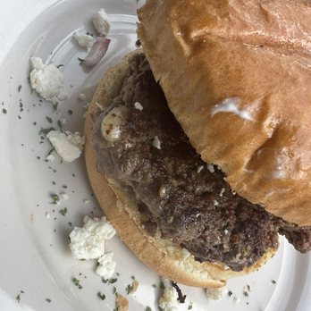 Three Legged Goat - Big Fat Greek burger - Sports Bars Near Me - Detroit, Michigan