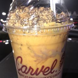 My customized Carvel sundae dasher with triple chocolate brownie ice cream with Reese's and peanut butter! DELICIOUS! My customized Carvel sundae dasher with triple chocolate brownie ice cream with Reese's and peanut butter! DELICIOUS!