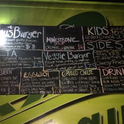 The Greenhaus - Menu