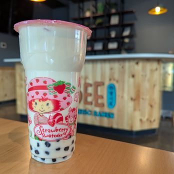 Kung Fu Tea - KF Green Milk Tea - Bubble Tea Near Me - Chicago, Illinois