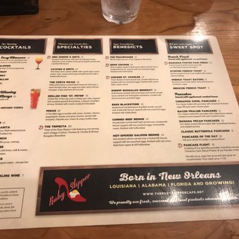 Ruby Slipper Decatur - Menu - Breakfast & Brunch Near Me - New Orleans, Louisiana Ruby Slipper Decatur - Menu - Breakfast & Brunch Near Me - New Orleans, Louisiana