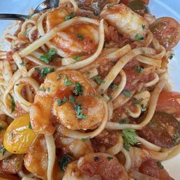 Spicy Shrimp Pasta