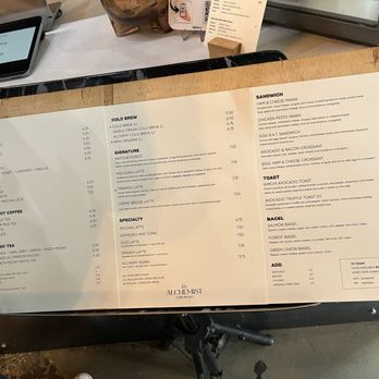 Alchemist Coffee Project - Menu - Coffee & Tea Near Me - Los Angeles, California Alchemist Coffee Project - Menu - Coffee & Tea Near Me - Los Angeles, California