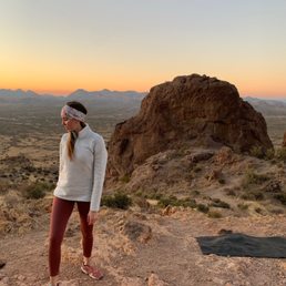 Long trip and yoga at the end