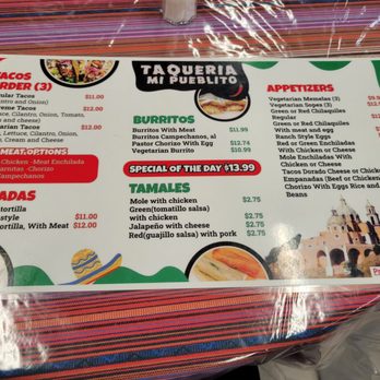 Taqueria Mi Pueblito - Menu - Mexican Near Me - Kingston, New York Taqueria Mi Pueblito - Menu - Mexican Near Me - Kingston, New York