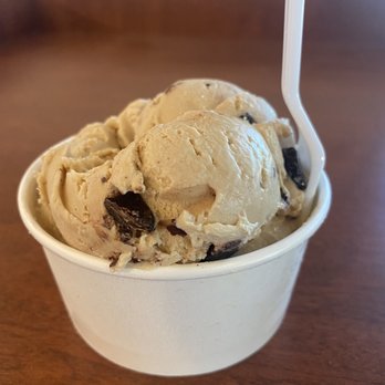 Amore Ice Cream - Exhausted Parent 1 Scoop-Dish Bourbon Coffee Ice Cream with Dark Chocolate Chunks - Ice Cream & Frozen Yogurt Near Me - Elk River, Minnesota Amore Ice Cream - Exhausted Parent 1 Scoop-Dish Bourbon Coffee Ice Cream with Dark Chocolate Chunks - Ice Cream & Frozen Yogurt Near Me - Elk River, Minnesota