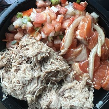 Paina Cafe - Hawaiian poke bowl special with pork kalua - Poke Near Me - Las Vegas, Nevada Paina Cafe - Hawaiian poke bowl special with pork kalua - Poke Near Me - Las Vegas, Nevada