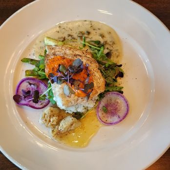 Wild Sage Bistro - Wild pacific halibut - New American Near Me - Spokane, Washington