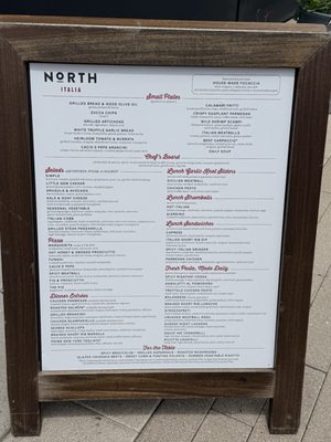 Menu photo 1 North Italia Plano, TX