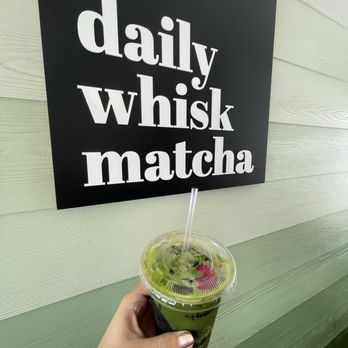 Daily Whisk Matcha - Mango ume matcha soda - Cafes Near Me - Honolulu, Hawaii
