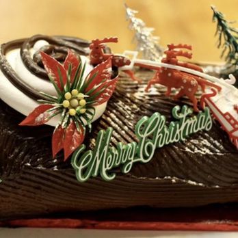 111 Bakery - Chocolate Yule Log Cake - Bakeries Near Me - San Jose, California