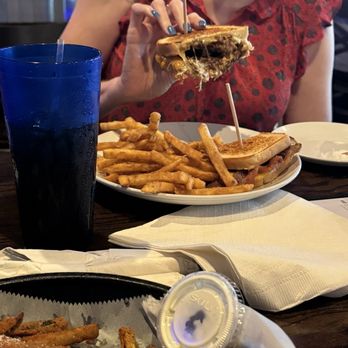 1356 Public House - Grilled cheese (it has pot roast and bacon) - Sports Bars Near Me - Ballwin, Missouri