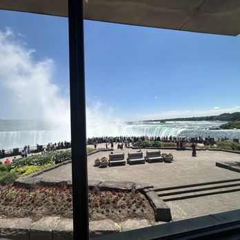 Table Rock House Restaurant - View from inside - American Near Me - Niagara Falls, Ontario Table Rock House Restaurant - View from inside - American Near Me - Niagara Falls, Ontario