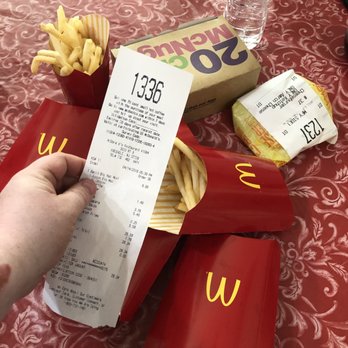 McDonald's - The wrong order of a billion fries oh and btw they GAVE THIS TO ANOTHER CUSTOMER! I took this home and unloaded it. - Burgers Near Me - Freehold, New Jersey McDonald's - The wrong order of a billion fries oh and btw they GAVE THIS TO ANOTHER CUSTOMER! I took this home and unloaded it. - Burgers Near Me - Freehold, New Jersey