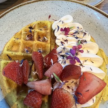 Two Hands - Lemon Poppyseed Waffle - Cocktail Bars Near Me - Austin, Texas Two Hands - Lemon Poppyseed Waffle - Cocktail Bars Near Me - Austin, Texas