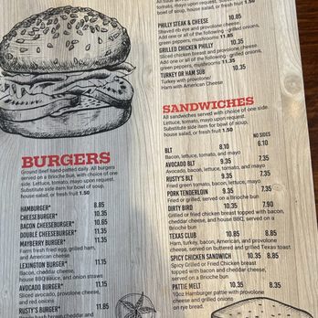 Rusty Rooster Southern Breakfast  - Menu - Breakfast & Brunch Near Me - Mount Airy, North Carolina