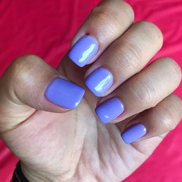 Gel manicure came out great, but technician cut into my index finger Gel manicure came out great, but technician cut into my index finger