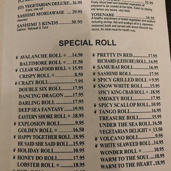 Sushi King - Menu - Sushi Bars Near Me - Columbia, Maryland Sushi King - Menu - Sushi Bars Near Me - Columbia, Maryland