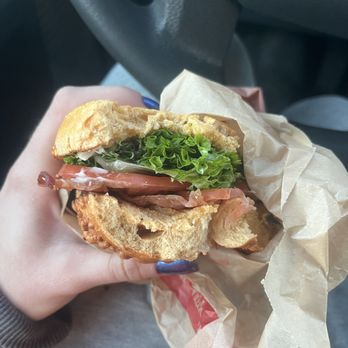 Tim Hortons - No egg in B.E.L.T bagel. - Bakeries Near Me - Sherwood Park, Alberta Tim Hortons - No egg in B.E.L.T bagel. - Bakeries Near Me - Sherwood Park, Alberta