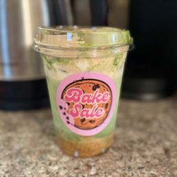 Cookie Butter Matcha Latte