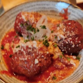 Prato - Meatballs with polenta - Pizza Near Me - Winter Park, Florida Prato - Meatballs with polenta - Pizza Near Me - Winter Park, Florida