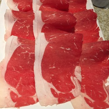 Buffalo Little Lamb - Rib eye beef thin sliced - Hot Pot Near Me - Amherst, New York Buffalo Little Lamb - Rib eye beef thin sliced - Hot Pot Near Me - Amherst, New York