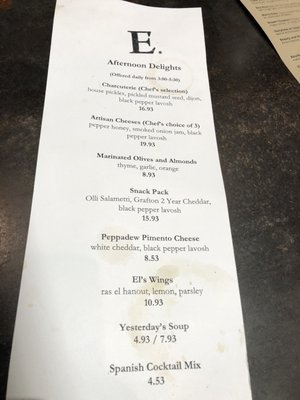 Menu photo 7 Eleanor's Smyrna, GA
