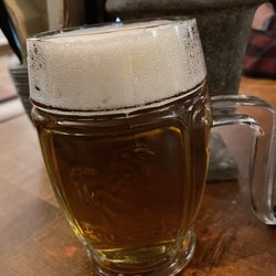 Hodovna Hrad Vildštejn - ... tschechisches Bier ...