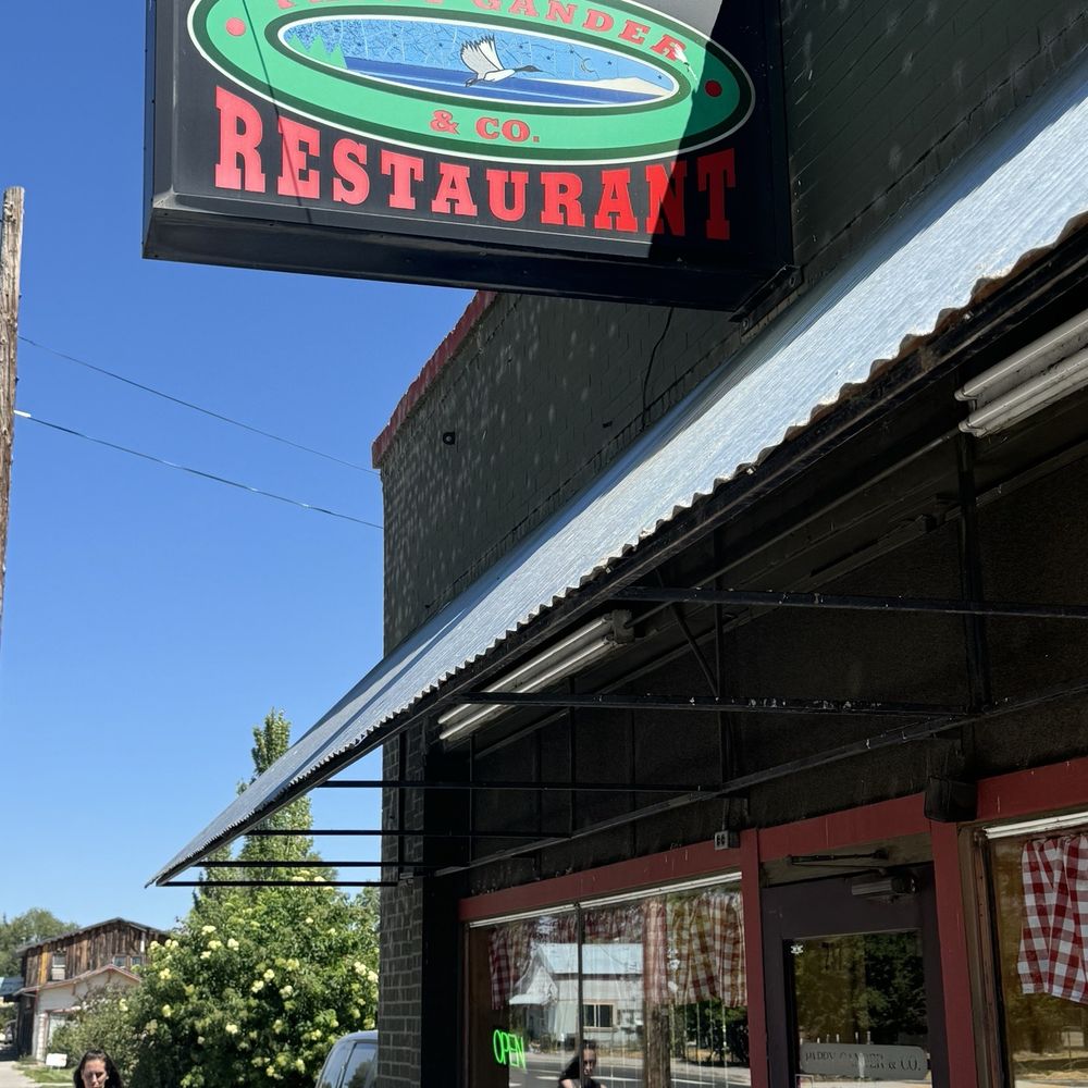 Pappy Gander - Great visible sign. - Burgers Near Me - Merrill, Oregon Pappy Gander - Great visible sign. - Burgers Near Me - Merrill, Oregon