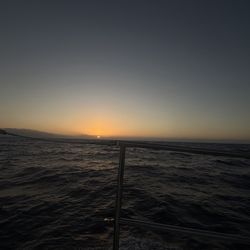 Catalina Adventure Sailing - This is the pretty sunset we got to experience