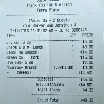 Terra Plata - Brunch for two. Sunday 2016-02-14 - New American Near Me - Seattle, Washington
