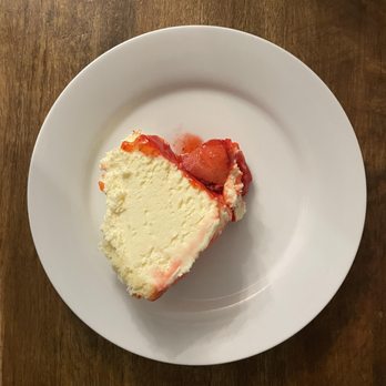 New York Bakery - My reward for bringing a Strawberry Cheesecake gift to Astoria friends in LA - my own scrumptious slice! - Desserts Near Me - New York, New York New York Bakery - My reward for bringing a Strawberry Cheesecake gift to Astoria friends in LA - my own scrumptious slice! - Desserts Near Me - New York, New York