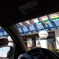 7-Eleven - The orange green and red
