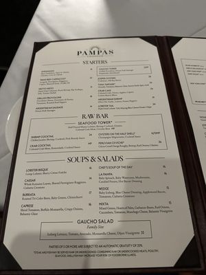 Menu photo 2 Pampas Steakhouse Alpharetta, GA Menu photo 2 Pampas Steakhouse Alpharetta, GA
