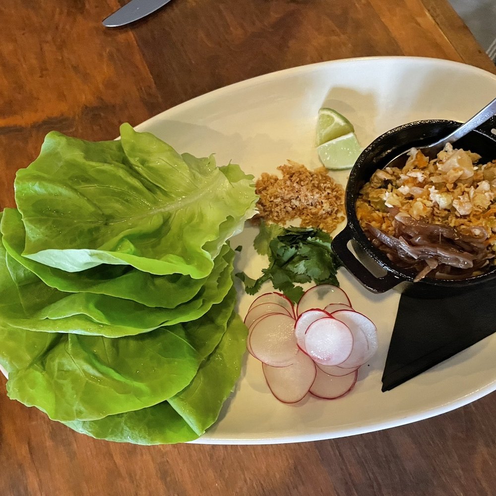 Brix 25 - Thai lettuce wraps - New American Near Me - Gig Harbor, Washington