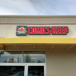 The Comics Keep - Check out the shiny new sign!