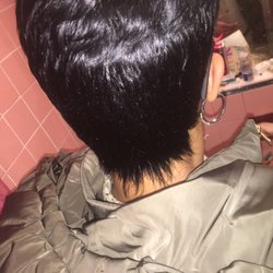 Ly'salon - Quick weave short cut