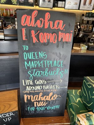 Menu photo 3 Starbucks Waikoloa Village, HI